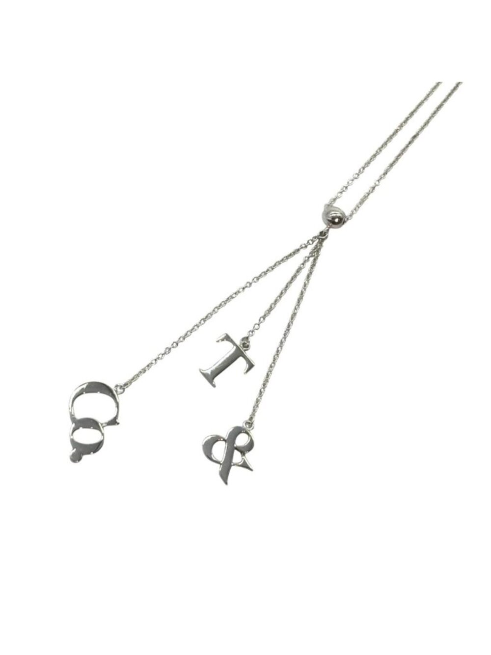 Tiffany & Co Swing Necklace T&Co Icon Logo 925 Sterling Silver